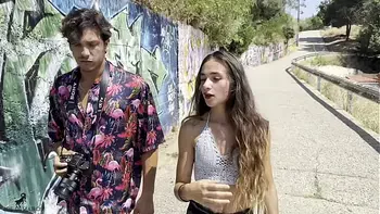 FULL ANAL sex with this teen tourist