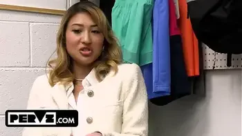 Rich Bitch Thief's First Time: Caught, Bent Over, and Fucked Raw by Security Guard, Learning Consequences