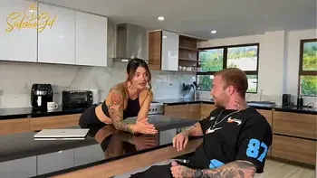 Unbelievable!!! First time having anal sex with a MILF and that was with my wife's sister - Salome Gil