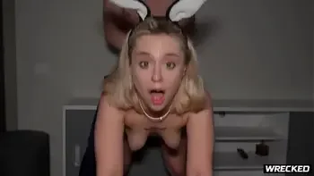 She Let Him Record This - Blonde Cutie Likes It Rough