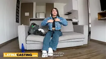 Amateur Big Tits Latina Tricked & Pounded By Fake Casting Agent