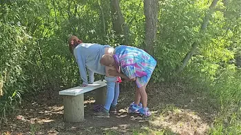 Pervy Nerd Caught By Hot Horny Jogger - She Makes Me Fuck Her In Public!