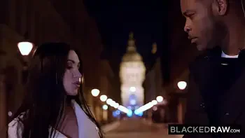 BLACKEDRAW BBC-thirsty hottie hooks up with stranger