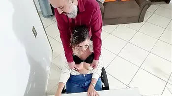 Secretary has her asshole used by her boss in the office.