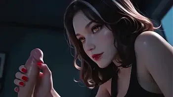 ATKINS HEAVEN - Roommate's Late Night Surprise - Hot Brunette Makes You Cum In Her Mouth While Watching A Movie - [POV][VIRTUAL SEX][AI]