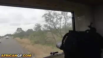 Sexy Black Girlfriend Blows BWC American Boyfriend After Strip Tease