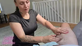 My best friends MILF Mom is a hot massage therapist