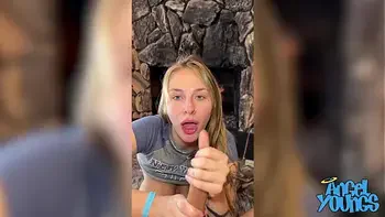 Ass Fucking on Snowboarding Vacation with Big Titty Blonde Angel Youngs