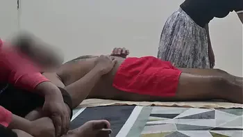 Happy ending threesome massage