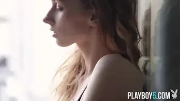 Petite blonde MILF model from the Ukraine Yana West solo softcore