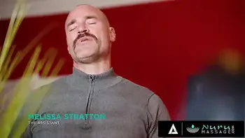 NURU MASSAGE - Naughty Couple Have Steamy Threesome With A Sexy Masseuse