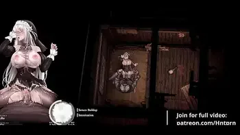 [Gallery] Nun having Sex with villagers cumming inside her Hentai Game