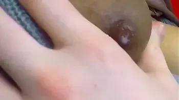 Arab milf breastfeeding her new husband