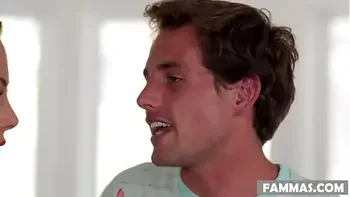 Suspicious Stepson visits his Mom in her workplace - Isabelle Deltore - Family Sex Massage