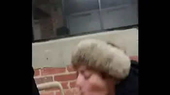 Blonde Lost Bet and Sucks Off Young Dude