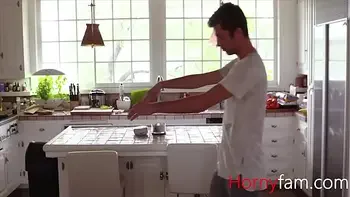 Charity takes advantage of her nap walking stepbrother