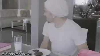 MileHigh Busty Asian Caught Step-Bro Measuring His Cock!