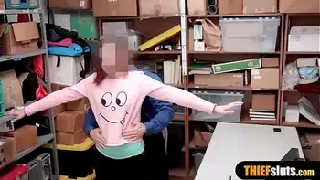 Curvy redhead with small tits gets punish fucked hard