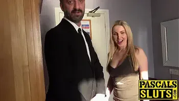 Gorgeous sub Georgie Lyall dominated with big cock