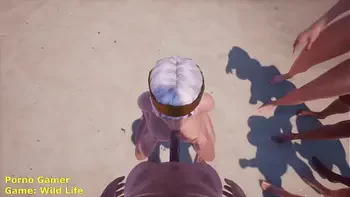 Wild Life Porn Game Tanka Blowjob an Cumshot Al Guys