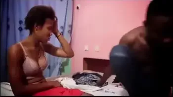 African Teen afraid of my big dick
