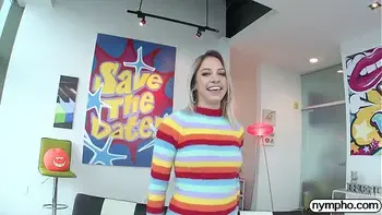 NYMPHO Khloe Kapri has her fuck holes stretched