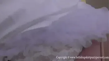 Mature British housewives upskirt compilation