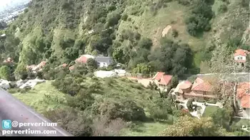 Pissing From The Balcony! High Floor!