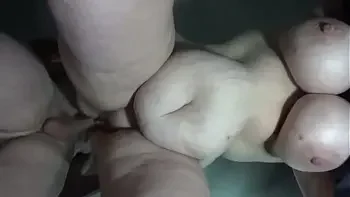 Huge swinging tits..bbw wife fucked..view from below compilation