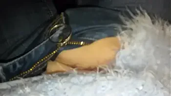 Girl Masturbates at work