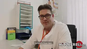 HITZEFREI Dr Lust at it again with petite Coco Kiss