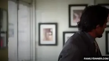 Teen dancer sex with while training