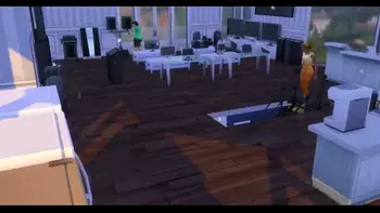 Red Head Wife Fucked in Elevator Next to Husband