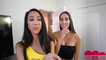 Desiree Dulce , Kiarra Kai In Stepsisters Cockriding Lessons