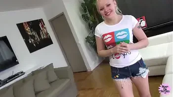 Lola Taylor Takes Facial After Rough Sex