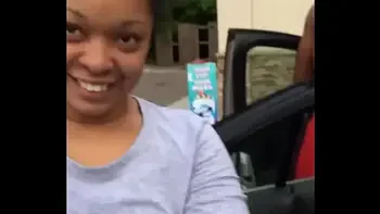 Me and handsomedevan Flashing at the gas station