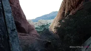 Road Trip Girlfriend Flashing Deepthroat Blowjob Amateur - Molly Pills  - POV GFE - Natural Tits