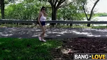 Jenni Noble In Chick With Huge Tits Hops on The Bus