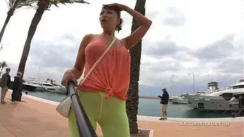 Camel-toe in public.