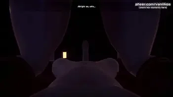 [1080p60fps]Hot anime elf teen gets a gorgeous titjob after sitting on our face with her delicious and petite pussy l My sexiest gameplay moments l Monster Girl Island