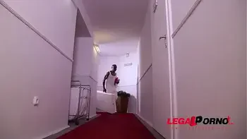 Big ass glamour model Andreina De Luxe oiled & fucked with big black cock GP783