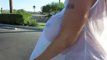 Taking it to the streets starring Kayla Kleevage