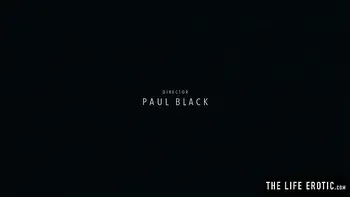 Puffy nippled milf masturbating at home through her wet panties