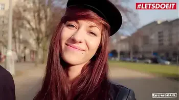 LETSDOEIT - Astonishing German Busty Wild Vicky Bums Bus Drilled