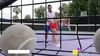 TENNIS WITH MY STEPSISTER