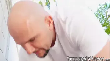 Naughty MILF Alexa Vega seduces mega hung stepson