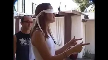 Slim brunette Saphire Rae has great pleasure while sucks five interracial dicks then feels them inside