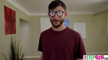 X Ray vision with these glasses on my teen stepsister