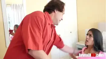 StepDaddy Has No Tolerance For Stepdaughters Nonsense - Sophia Leone