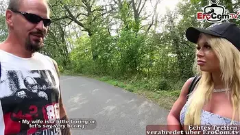 Deutsche Blonde amateur teen hat outdoor Usertreffen und er kann sie nicht in den Arsch ficken